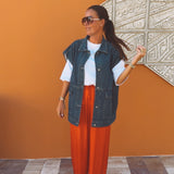 CALONGE CORAL RED PANTS
