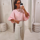 ANAELLE LIGHT PINK BLOUSE