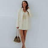 CHARLOTTE ECRU BLAZER