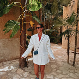 SAYULITA WHITE BLAZER