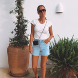 BEATRIZ WHITE POLKADOTS T-SHIRT