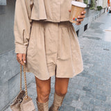 LUMEA BEIGE DRESS