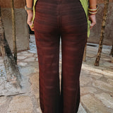 MARIPOSA BROWN CROCHET PANTS