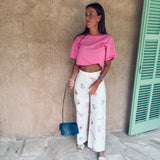 SUN & SAND ECRU SUMMER PANTS