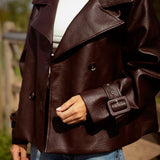 BANDIT BROWN LEATHER JACKET