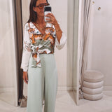 STEFANIE MINT GREEN PANTS