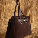 SANTA FE BROWN SUEDE BAG