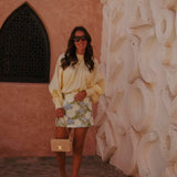 RABIA LIGHT YELLOW BLOUSE