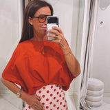 MAUD RED T-SHIRT