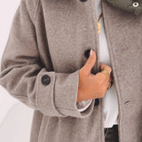 DANIELLE LONG TAUPE JACKET