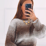 PHOEBE BROWN SWEATER