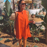 MAELLE RED DRESS