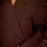 CROSSOVER BROWN BLAZER