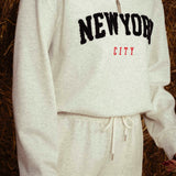 NEW YORK CITY GREY JOGGING SUIT