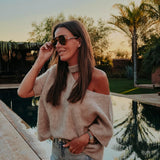 FEZ BEIGE CUT-OUT PULL