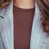 GEORGIA BROWN STRIPED SLEEVELESS BLAZER