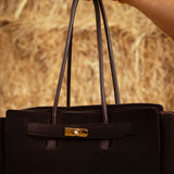 SANTA FE BROWN SUEDE BAG