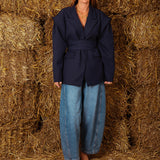 JANICE DARK BLUE BLAZER