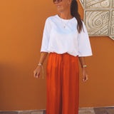 CALONGE CORAL RED PANTS