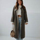 CIBELY DARK GREY MUSTHAVE TRENCHCOAT