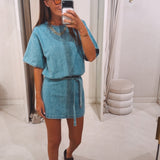 NELE BLUE DENIM DRESS