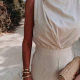 MARAVILLA BEIGE JUMPSUIT