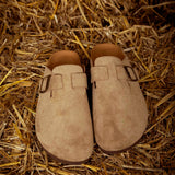 AUTUMN CLOGS TAUPE