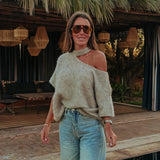 FEZ BEIGE CUT-OUT PULL