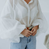 DAGMAR WHITE BLOUSE