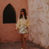RABIA LIGHT YELLOW BLOUSE