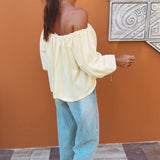 SANLUCAR YELLOW BLOUSE