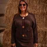 JOSEPHINE BROWN CARDIGAN