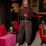 BROWN CORDUROY PANTS