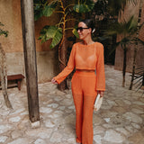 MORELIA ORANGE BLOUSE