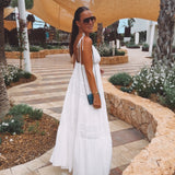 MOJACAR WHITE MAXI DRESS