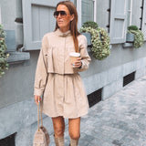 LUMEA BEIGE DRESS