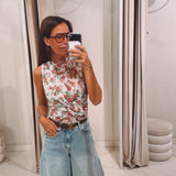 YUNA WHITE FLOWER TOP