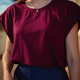 SOUIRA BORDEAUX T-SHIRT