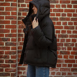VANESSA BLACK PUFFER JACKET
