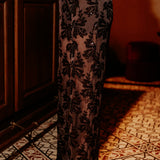 JINGLE ALL THE WAY BROWN BOW SEQUIN PANTS