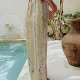 MONTANA LIGHT YELLOW FLOWER PANTS