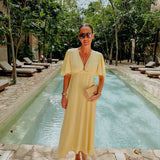 MAZATLAN YELLOW DRESS