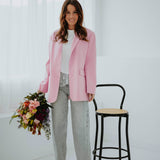 PRE-ORDER AMY BABY PINK BLAZER
