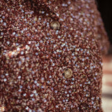 KINSLEY BROWN SEQUIN BLOUSE