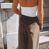 LIZZIE WHITE OPEN BACK TOP
