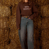 RIVE GAUCHE BROWN SWEATER