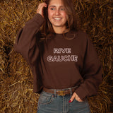 RIVE GAUCHE BROWN SWEATER