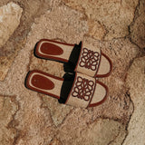 DUNA CAMEL TULUM SLIPPERS