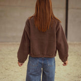 SADDLEWOOD BROWN ZIP JACKET