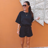 MALLORCA BLACK TWO-PIECE SET